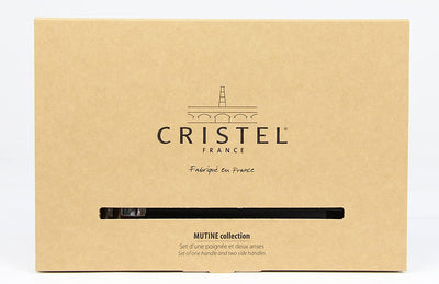 Cristel Mutine SPPLMAG Set of Handles, Grey