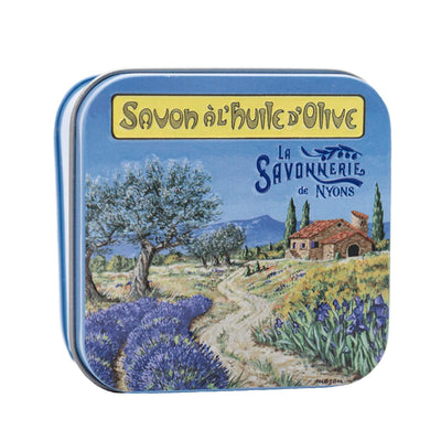 La Savonnerie de Nyons, Soap in A Tin Box, 100 g (Provence)