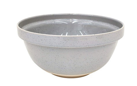 Casafina Fattoria Collection Stoneware Ceramic Large Mixing Bowl 12.25"/211 oz, Grey