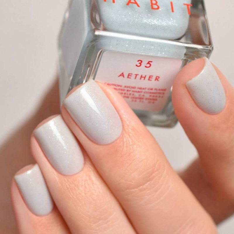 Habit Cosmetics Nail Polish - Aether - Powder Blue - Non Toxic