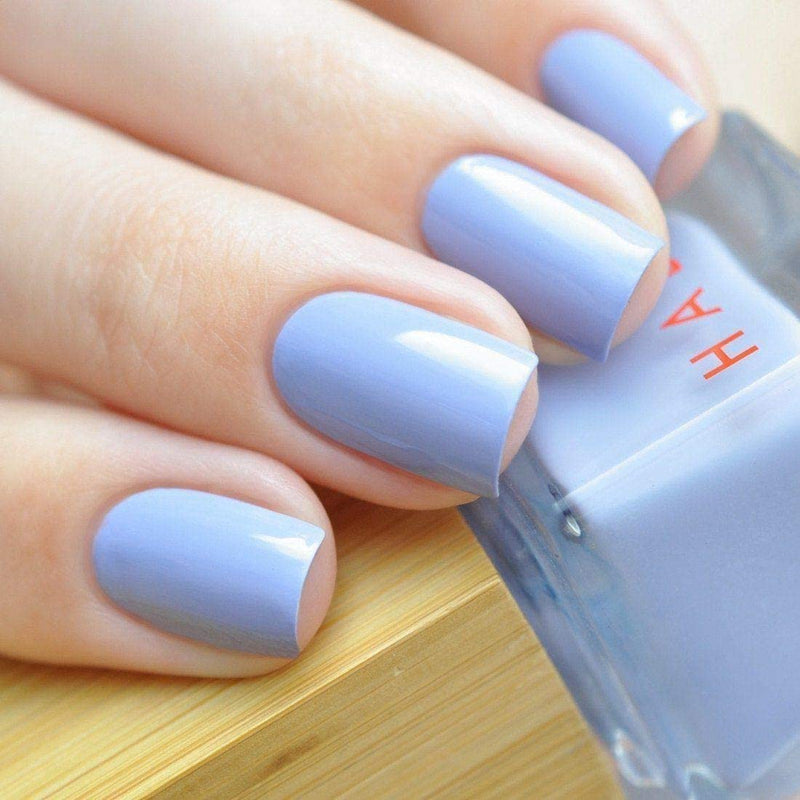 Habit Cosmetics Nail Polish - Soft Focus - Pale Lavender-Blue - Non Toxic