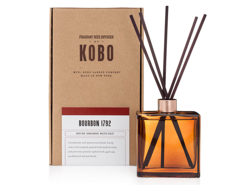 Kobo Candles Bourbon 1792 - Room Diffuser