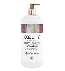 Coochy Shave Cream Island Paradise 32 Oz