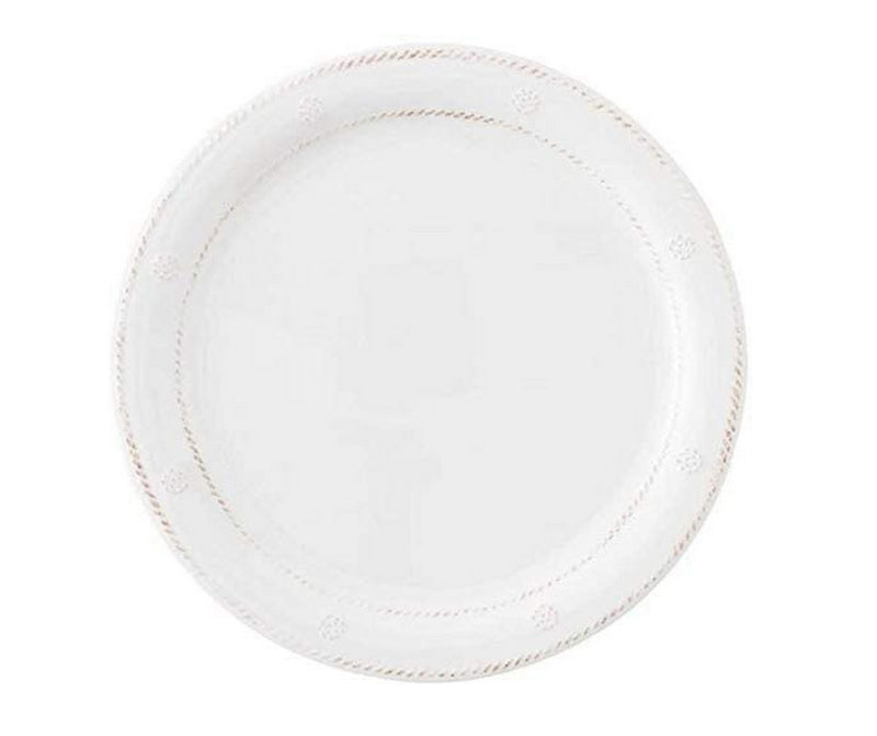 Juliska Al Fresco Berry & Thread Melamine Whitewash Dinner Plate