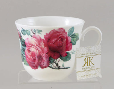 Roy Kirkham English Rose Jumbo Breakfast Cup & Saucer Set