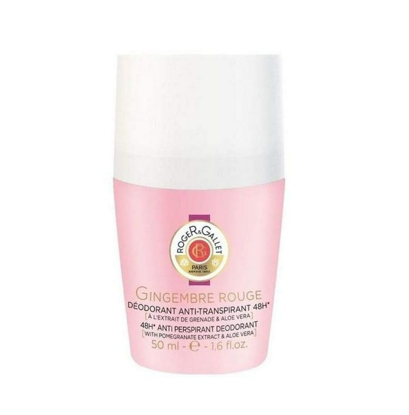 Roger & Gallet Gingembre Rouge 48H Anti Perspirant Deodorant Roll On, 1.6 Ounce