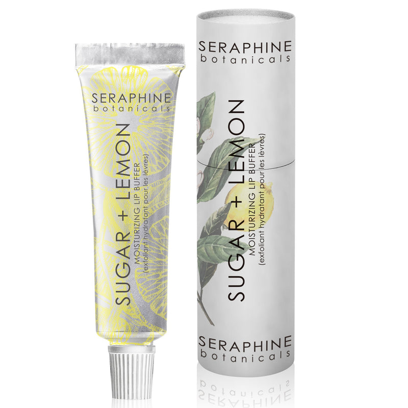 Seraphine Botanicals Sugar + Lemon - Moisturizing Lip Buffer