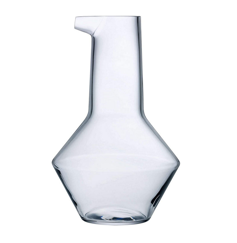 NUDE Glass Beak Wine Carafe Decanter Water/Wine Decanter Lead-Free Crystal (Clear)
