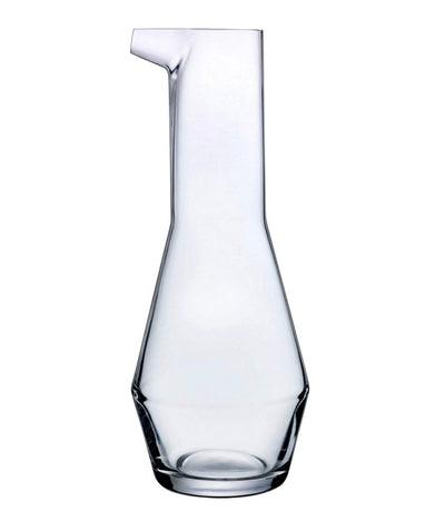 NUDE Glass Beak Water Carafe Water/Wine Decanter Lead-Free Crystal (Clear)
