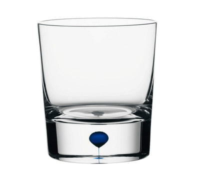 Orrefors 6257440 Intermezzo 8.3 Ounce Old Fashioned/Whiskey Glass, Clesr/Blue