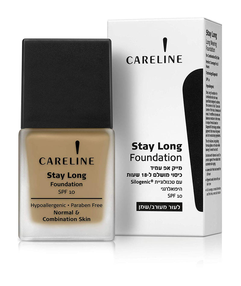 Careline Stay Long Make-up Spf10 Water Proof for 18hrs (605 Pinkish Beige)