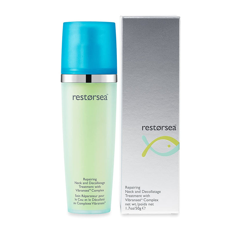 Restorsea Repairing Neck & Decollatage Treatment 1.7 oz | Face Moisturizer | Blemish Remover | Anti Aging Face Cream | Crepe Erase