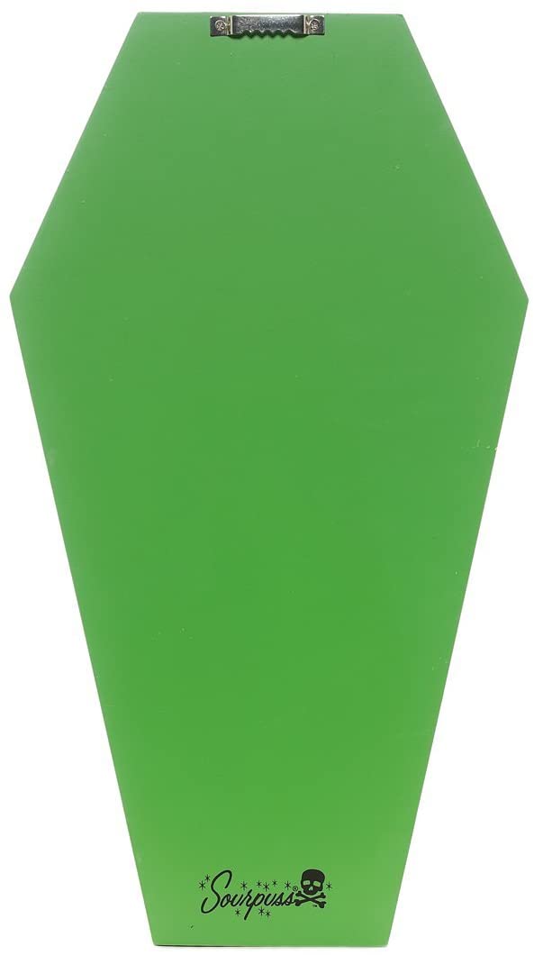 SourPuss Coffin Shelf Green