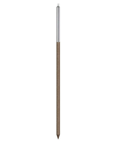 Blomus Torch with Wooden Pole, Cylinder