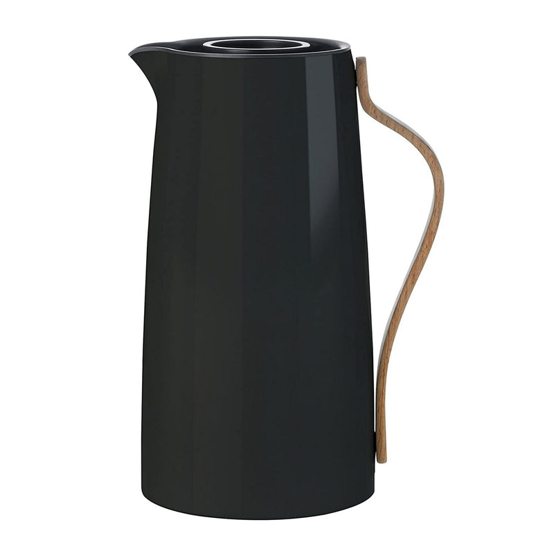 Stelton x-200-2 Emma Insulated Flask for Coffee 1.2 L Plastic Black 15.5 x 13 x 26 cm
