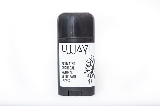 Activated Charcoal Natural Deodorant, Tobacco