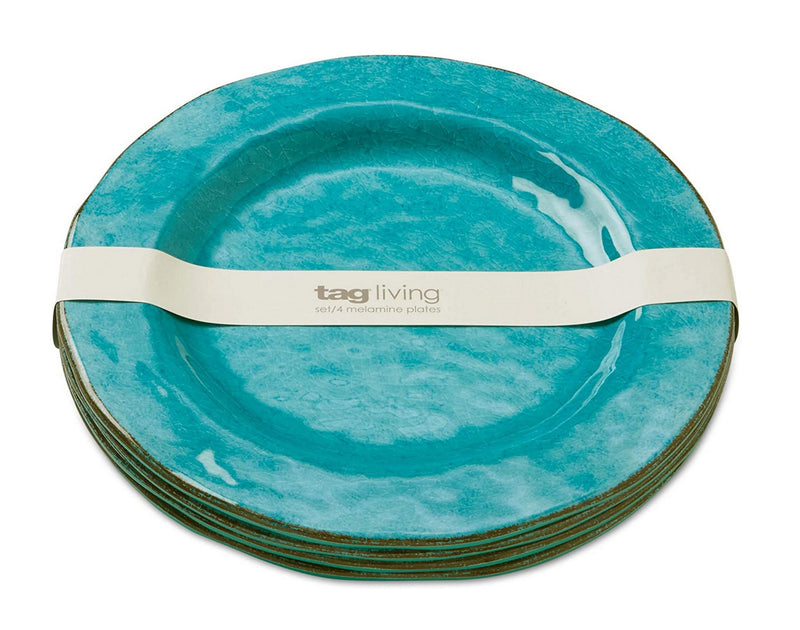 Tag - Veranda Melamine Dinner Plate, Durable, BPA-Free and Great for Outdoor or Casual