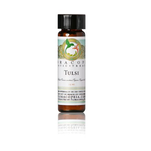 Floracopeia Tulsi Essential Oil (Holy Basil Essential Oil) 1/2 oz (15 ml)